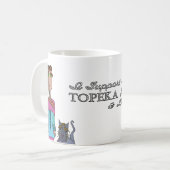 Ich unterstütze die Tasse Topeka Art Guild (Vorderseite Links)