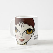 Ich unterstütze die Tasse Topeka Art Guild (Vorderseite Links)