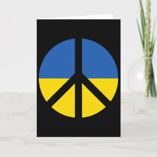 Ich unterstütze die Ukraine Stehe mit der Ukraine Karte