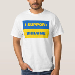 ICH UNTERSTÜTZE DIE UKRAINE T-Shirt