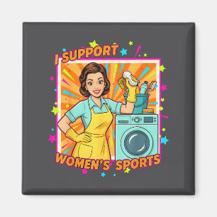 Ich unterstütze Frauen-Shirts Unwearable Lustige H Magnet