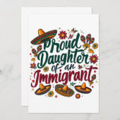 Ich unterstütze Frauenrechte und Feminismus zu Unr Dankeskarte (Vorne/Hinten)