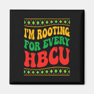 Ich unterstütze jede Hbcu Black History Month Ret Magnet