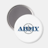 Ich unterstütze Land - ARMY Magnet (Vorderseite/Rückseite)