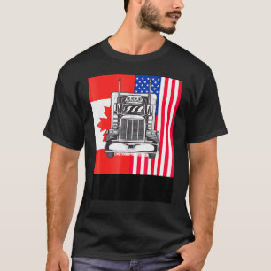Ich unterstütze LKWs 2022 Wir unterstützen LKW-Fah T-Shirt