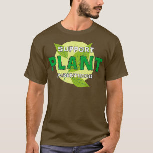 Ich unterstütze Pflanze Partenthotel Plantlover Zi T-Shirt
