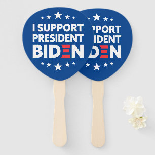Ich unterstütze Präsident Biden Stars für benutzer Fächer