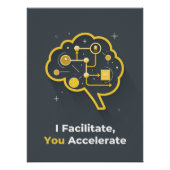 Ich unterstütze, Sie beschleunigen Poster (Vorderseite)