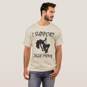 Ich unterstütze Single-Mamas T-Shirt (Vorne ganz)