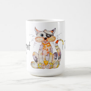Ich unterstütze T.N.R. Trap Neuter Return Cat Tass Kaffeetasse