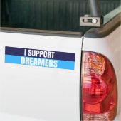Ich unterstütze Träumer Autoaufkleber (Auf Lkw)