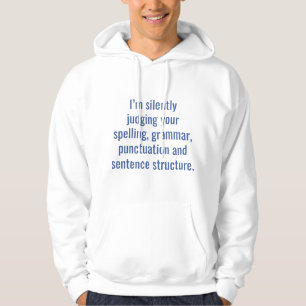 Ich urteile dich schweigend hoodie