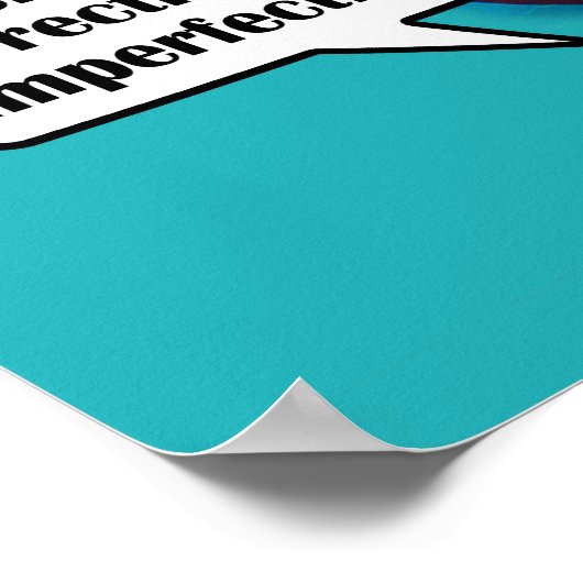 Ich urteile dir nicht... Retro-Frau Poster (Ecke)