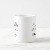 Ich urteile Sie leise Kaffeetasse (Mittel)