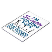 Ich urteile stillschweigend über Mundhygiene, Zahn Notizblock (Linke Seite)