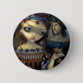 "Ich Vampiri: Lucrezia Borgia" Knopf Button (Vorderseite)