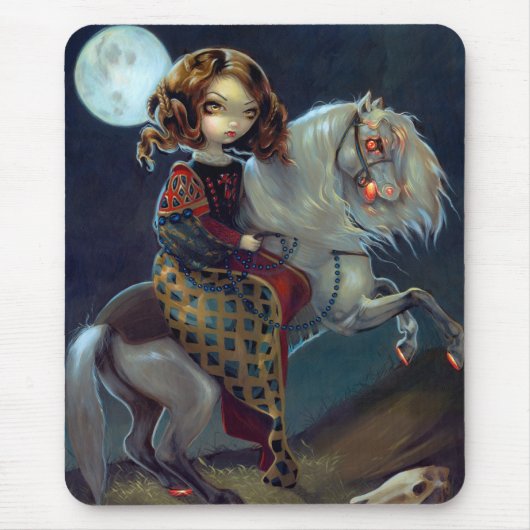 "Ich Vampiri: Notte ein Cavalla" Mousepad (Vorne)