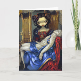 "Ich Vampiri: Pietà" Gruß-Karte Karte