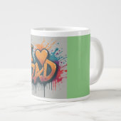Ich 💕 VATER Tasse (Vorderseite Rechts)
