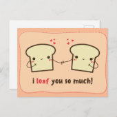 Ich verabscheue dich so sehr - Liebe Postkarte (Vorne/Hinten)