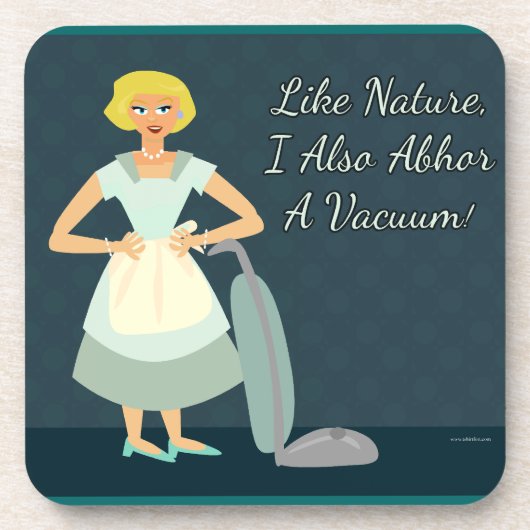 Ich verabscheue ein Vakuum Untersetzer (Vorderseite)