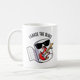 Ich Verbandszeug Die Blues Lustiger Erste-Hilfe-Wo Kaffeetasse