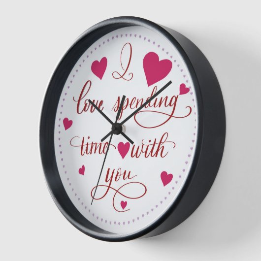 Ich verbringe Liebe mit dir Uhr (Winkel)