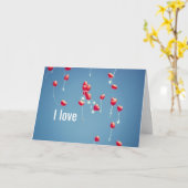 Ich verbringe Liebe mit Ihnen Karte (Gelbe Blume)