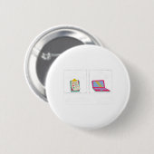 Ich verdiene den Sommerpause-Lehrer am letzten Sch Button (Vorne & Hinten)