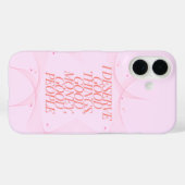 Ich verdiene gute Dinge Zitat Case-Mate iPhone Hülle (Rückseite (Horizontal))
