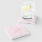 Ich verdiene Gutes Steinuntersetzer (Seitenansicht)