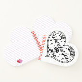 Ich verdiene wunderbar und weise notizblock (Innenseite)