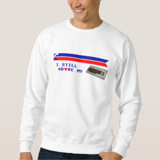 Ich verehre noch mein Sweatshirt C64