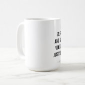 Ich verehre Sachen nach 730am Kaffeetasse (Vorderseite Links)