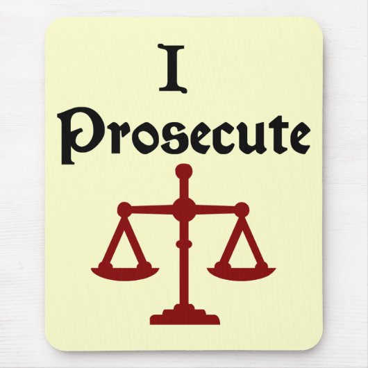 Ich verfolge Rechtsanwalt Mousepad (Vorne)