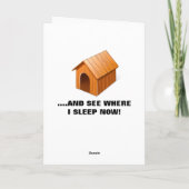 ICH VERGASS UNSEREN JAHRESTAG KARTE (Rückseite)