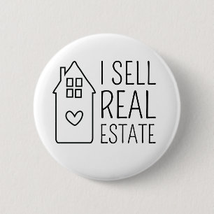 Ich verkaufe Real Anwesen Promotion House Button