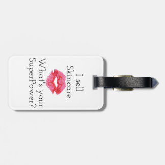 Ich verkaufe Skincare. Was ist Ihre Supermacht? Gepäckanhänger