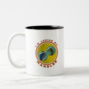 Ich verliere meine Murmeln Zweifarbige Tasse