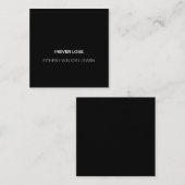 Ich verliere nie, entweder, ich gewinne oder lerne mitteilungskarte (Vorne/Hinten)