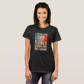 Ich verliere niemals entweder den Gewinn oder lern T-Shirt (Vorne ganz)
