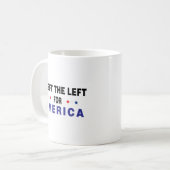 Ich Verließ die Links für Amerika Kaffeetasse (Vorderseite Links)