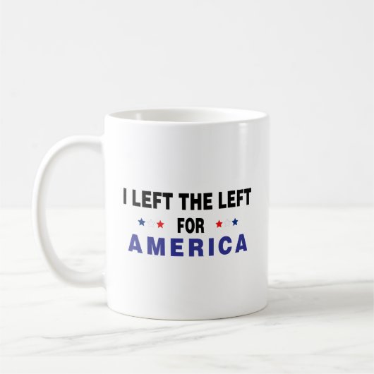 Ich Verließ die Links für Amerika Kaffeetasse (Links)