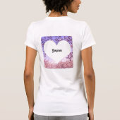 Ich verließ mein Herz im höchsten Turm Tokyo-Welt T-Shirt (Rückseite)