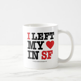 Ich verließ mein Herz Kaffeetasse