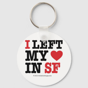 Ich verließ mein Herz Schlüsselanhänger