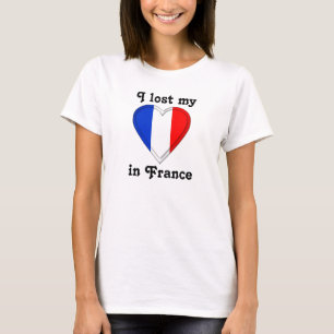 Ich verlor mein Herz in Frankreich T-Shirt