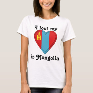 Ich verlor mein Herz in Mongolei T-Shirt