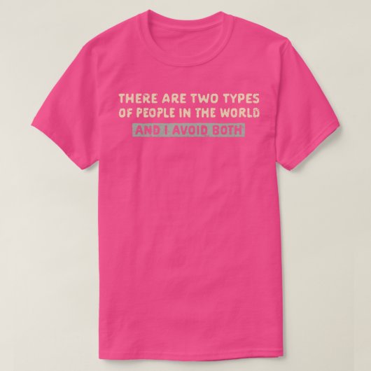Ich vermeide beides T-Shirt (Design vorne)