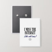 Ich vermisse das alte Internet Button (Vorderseite/Rückseite)